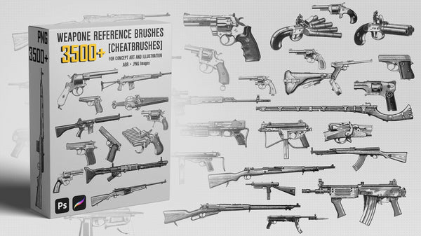 3500+ WEAPON REFERENCE BRUSHES [CHETBRUSHES]