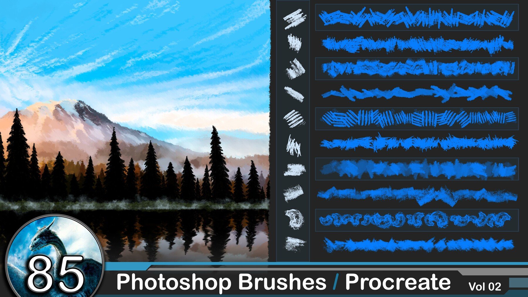 Photoshop Brushes / Procreate vol 02