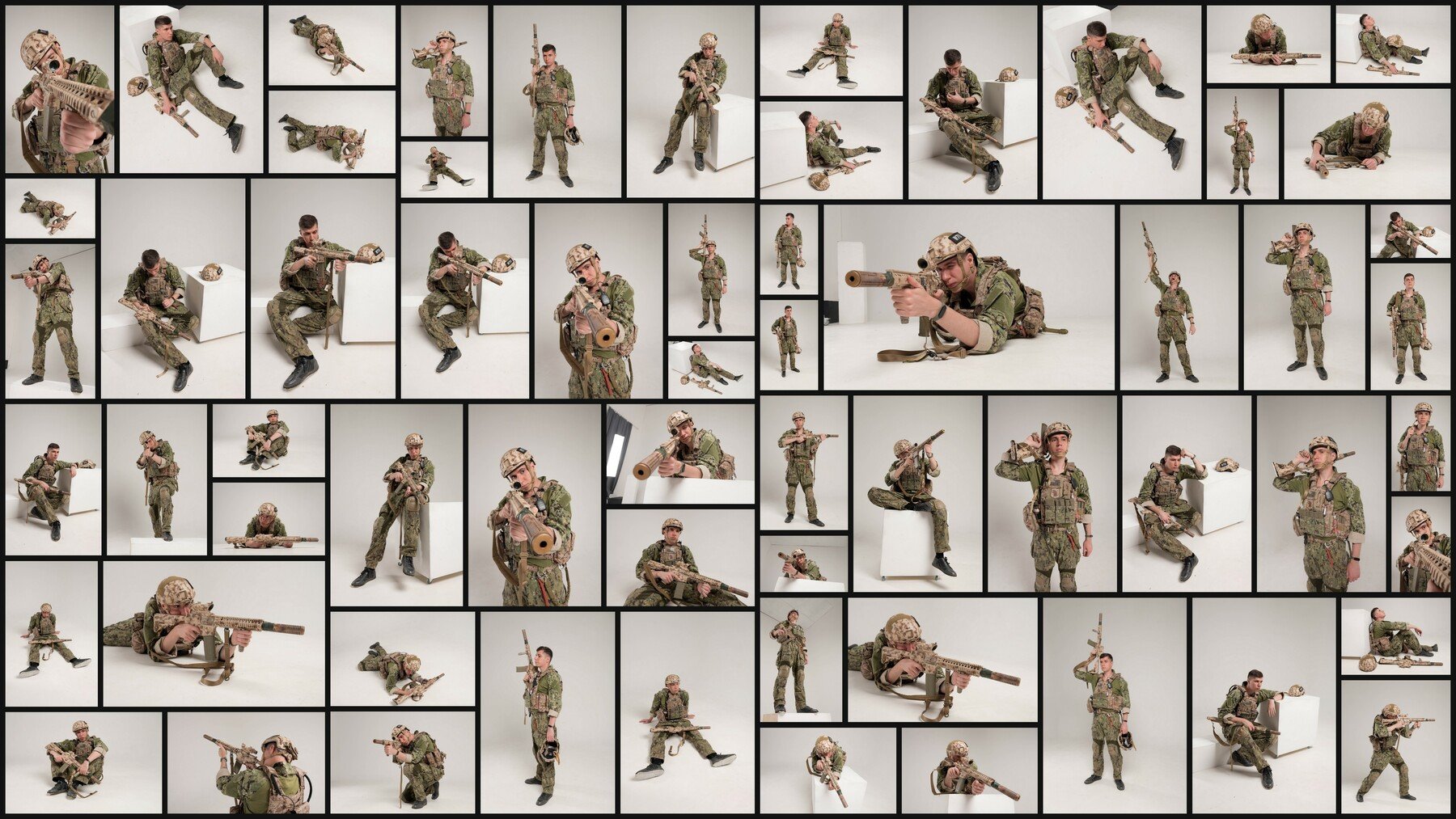 Military Poses - References For Artists