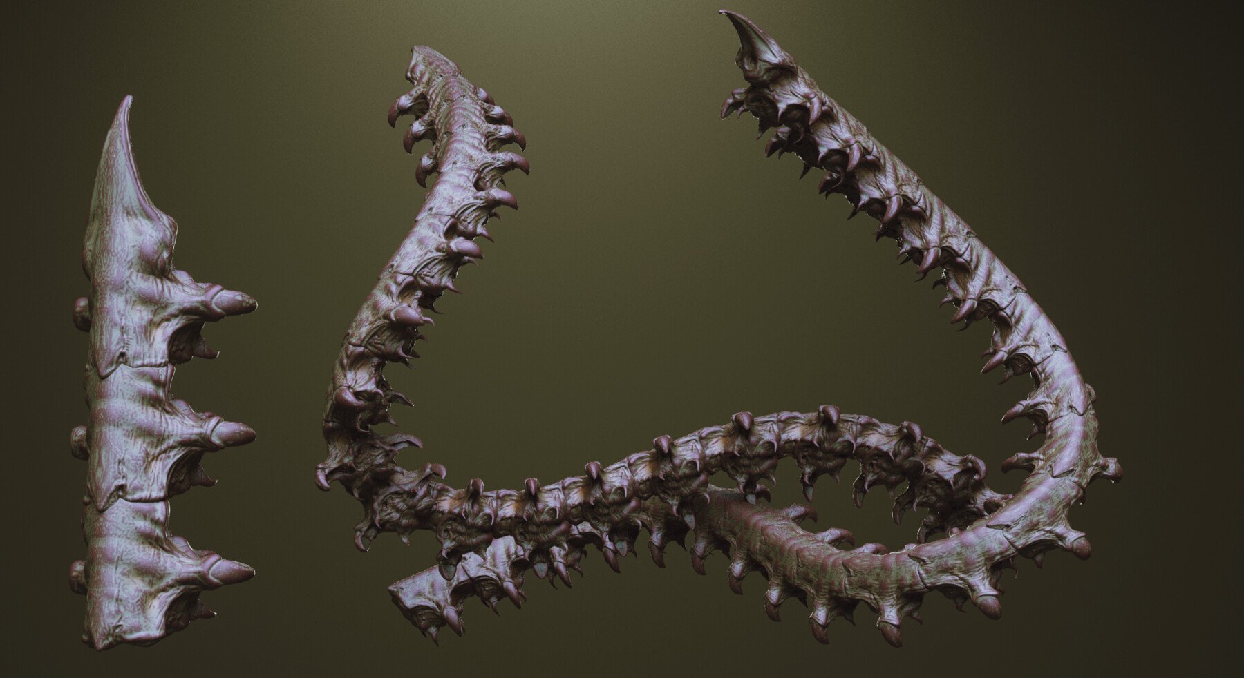 TENTACLES - 40+ in ZBrush brushes and OBJs