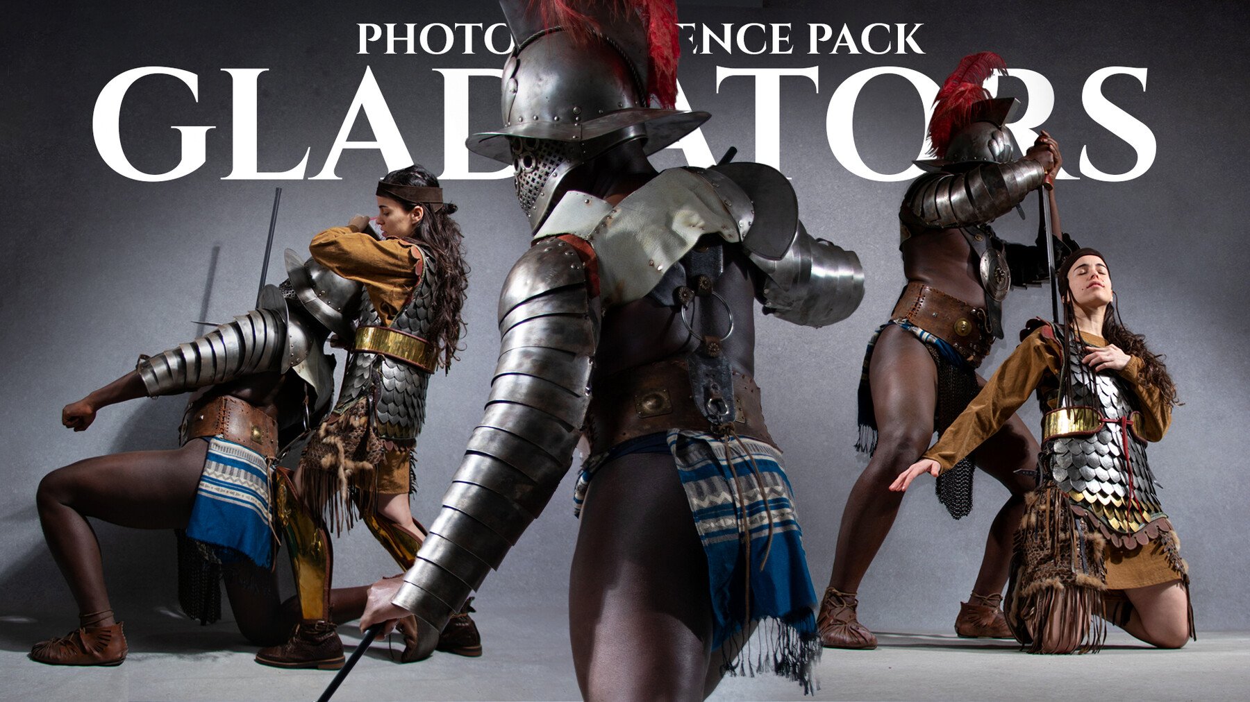 Gladiators - Reference Photo Pack For Artists 323 JPEGs