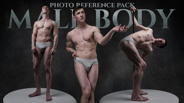 A Male Body-Photo Reference Pack-1022 JPEGs