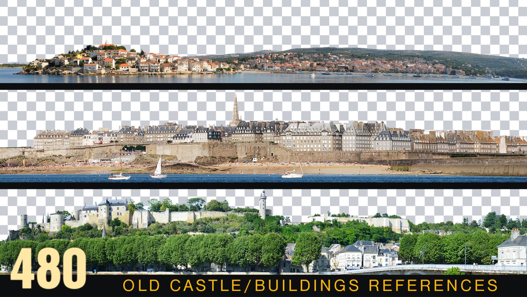 Castles Cutouts VOL 4