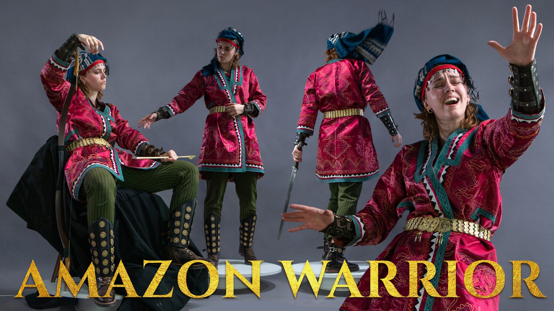 Amazon Warrior vol. 3 - Reference Photo Pack for Artists 1153 JPEGs