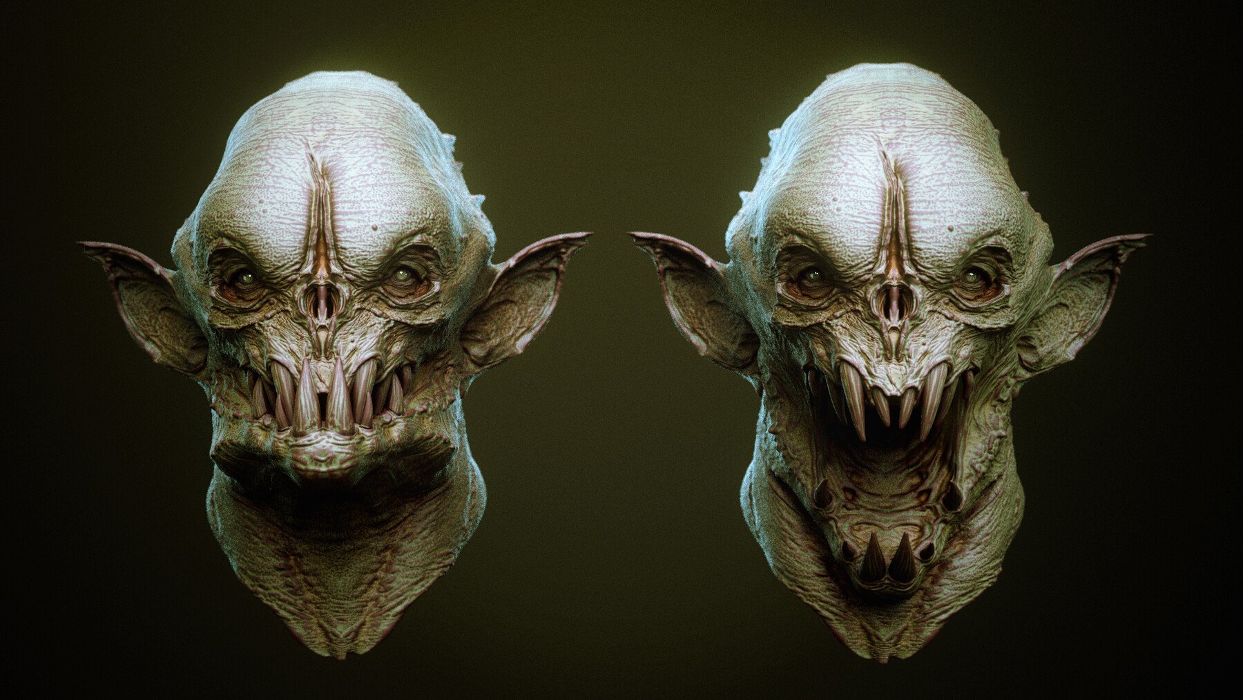 DEMON part 1: 52 Heads with Blendshapes