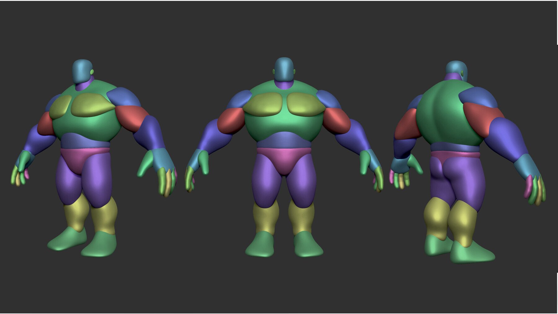 Stylized Hero Basemesh Collection