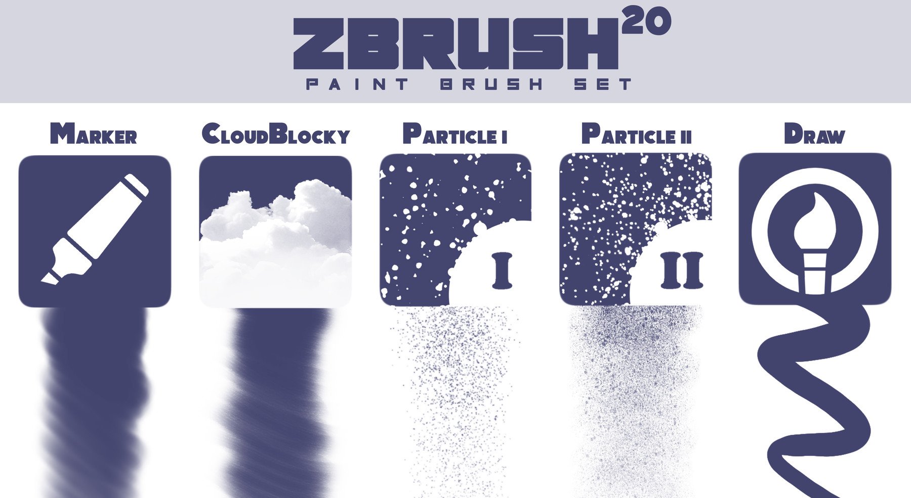 ZBrush Polypaint Brushes