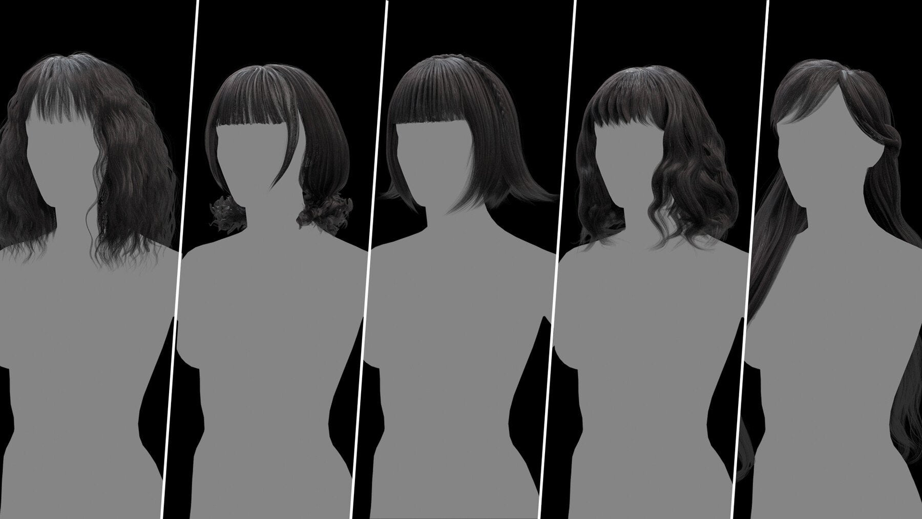 Alma Realtime Hair Cards Collection ( 40 Hair Cards + Life Time Updates )