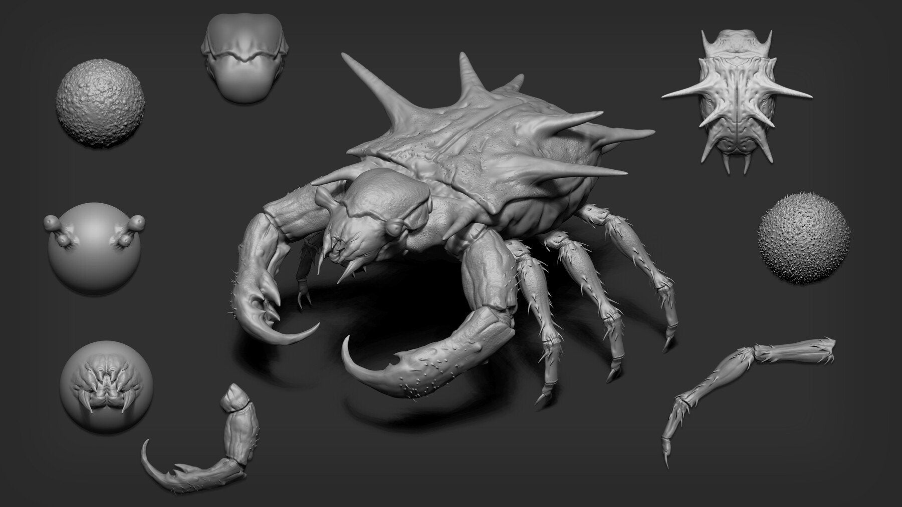 Zbrush + Blender - 80 Insectoid Creature Brush mega Pack – S3ART Store