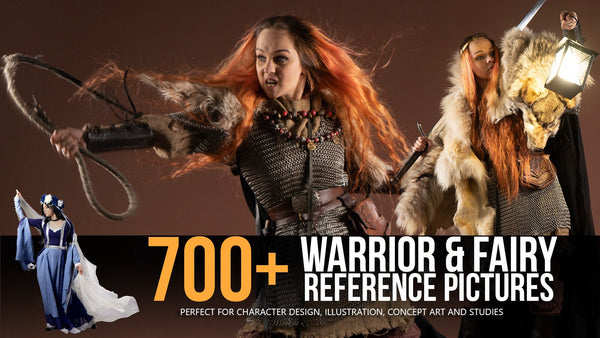 700+ Warrior & Fairy Character Reference Pictures