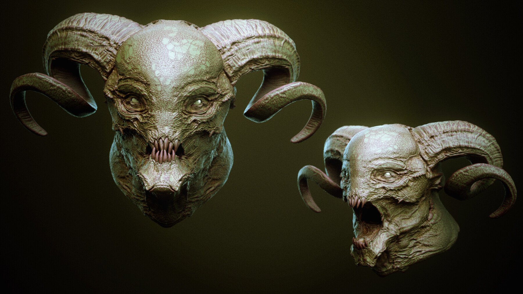 DEMON part 1: 52 Heads with Blendshapes