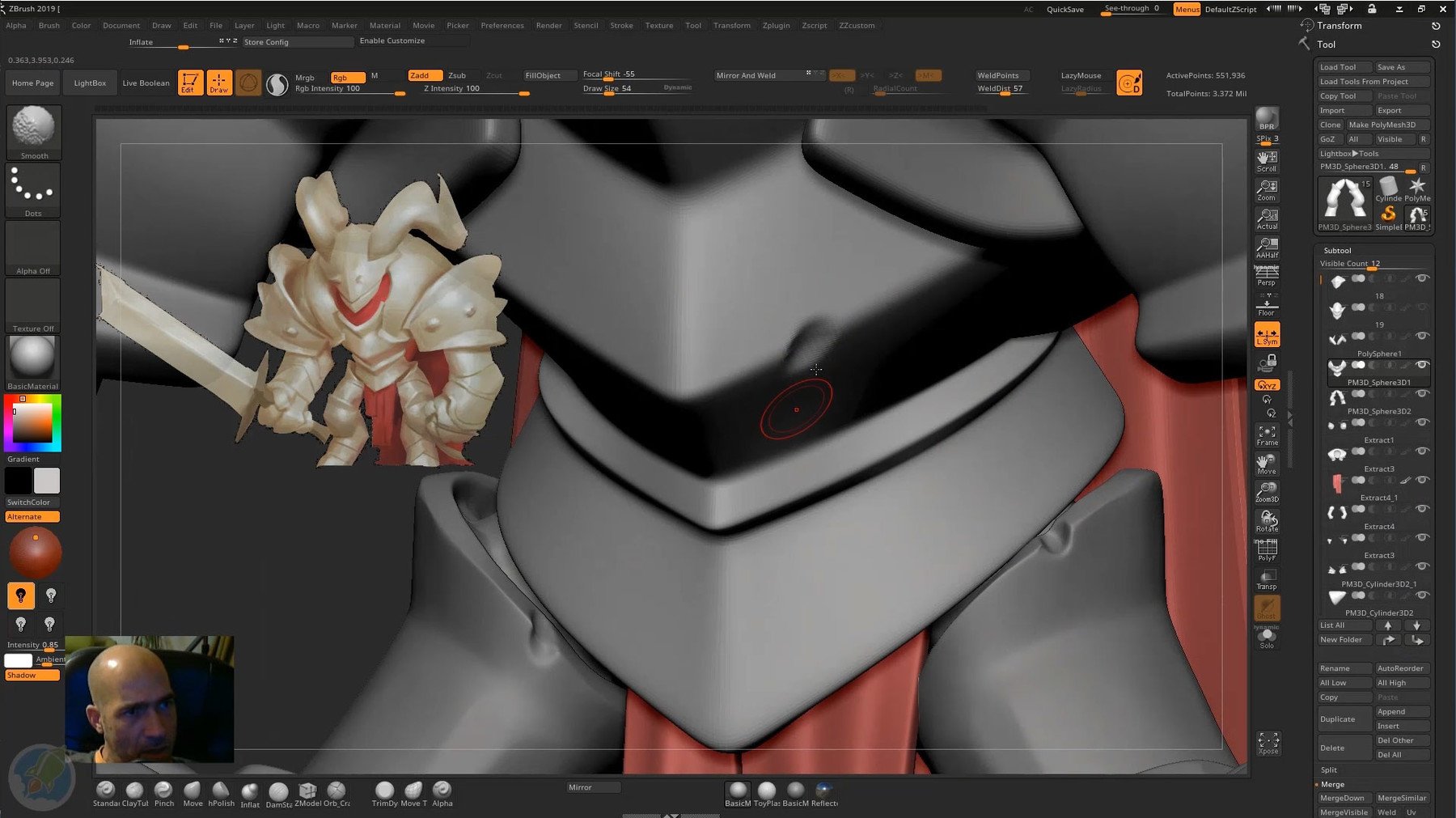 Absolute beginners Zbrush course