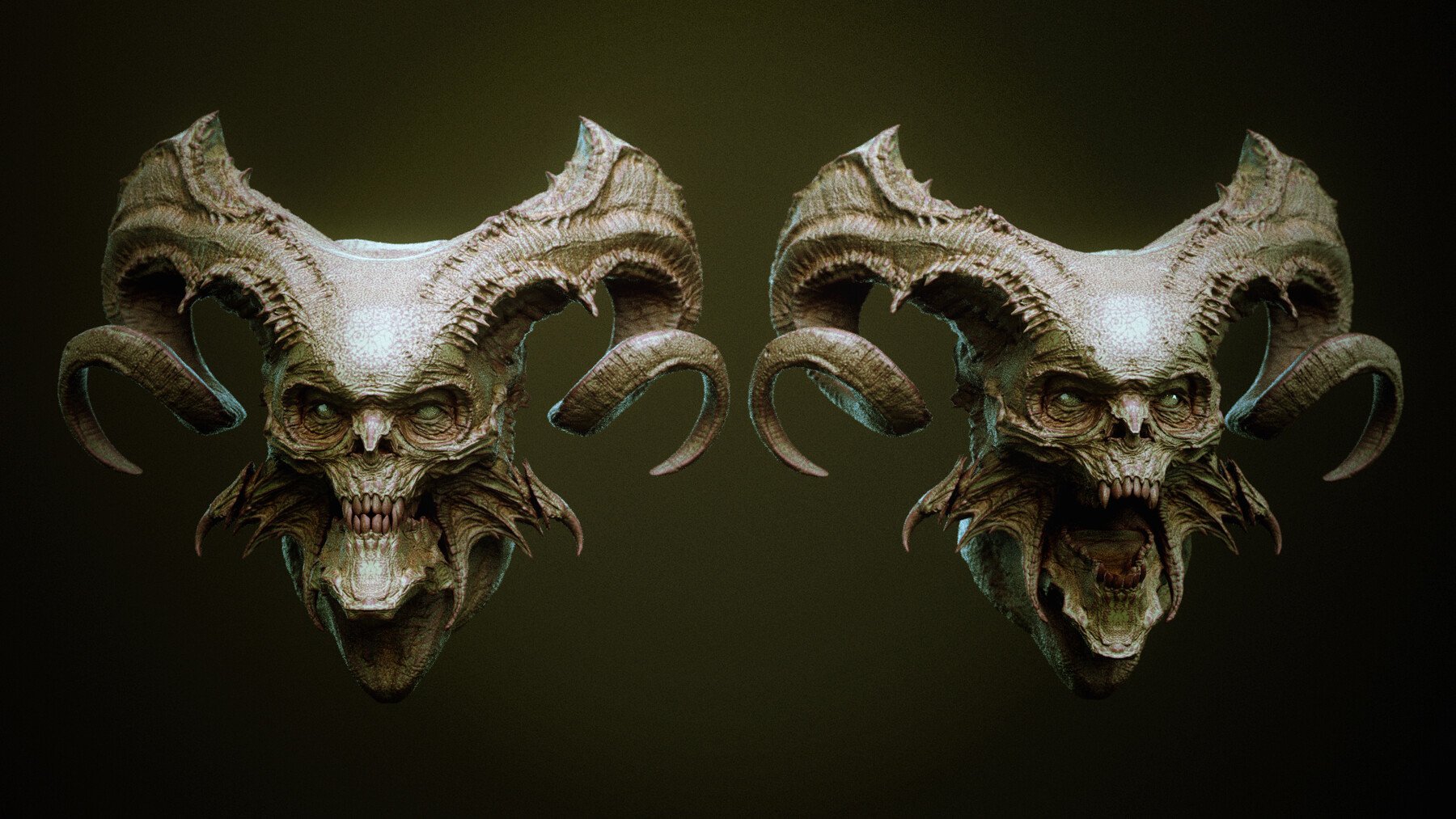 DEMON part 1: 52 Heads with Blendshapes