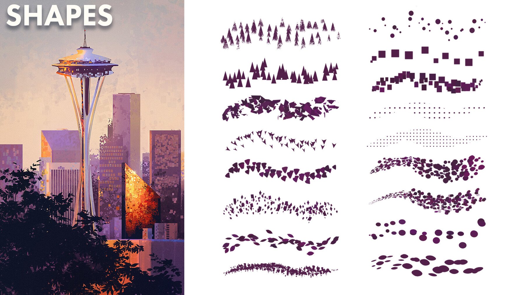 Quick Environment Brushes for Photoshop and Procreate