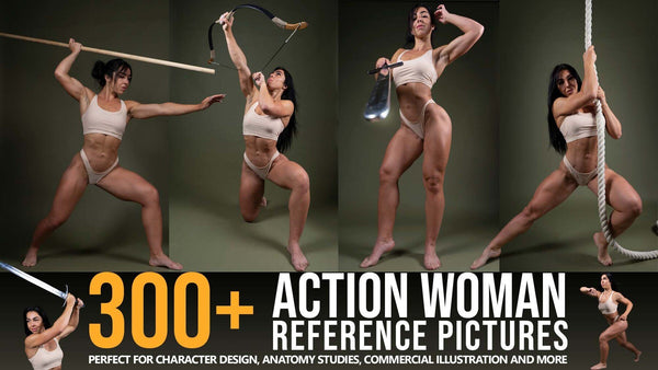 300+ Action Woman Reference Pictures