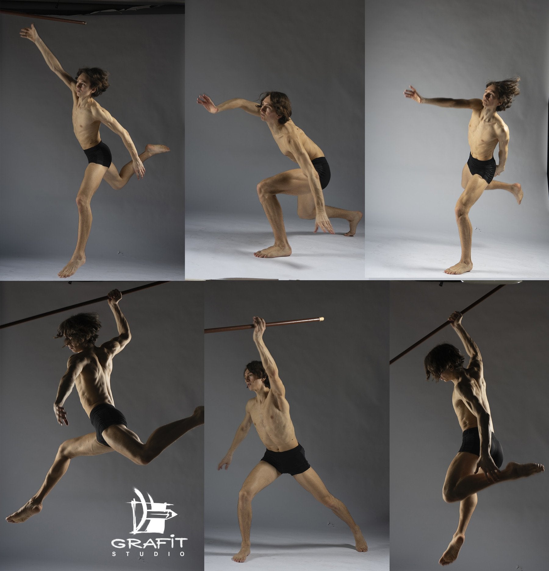 700+ Dynamic Male Pose Reference Pack