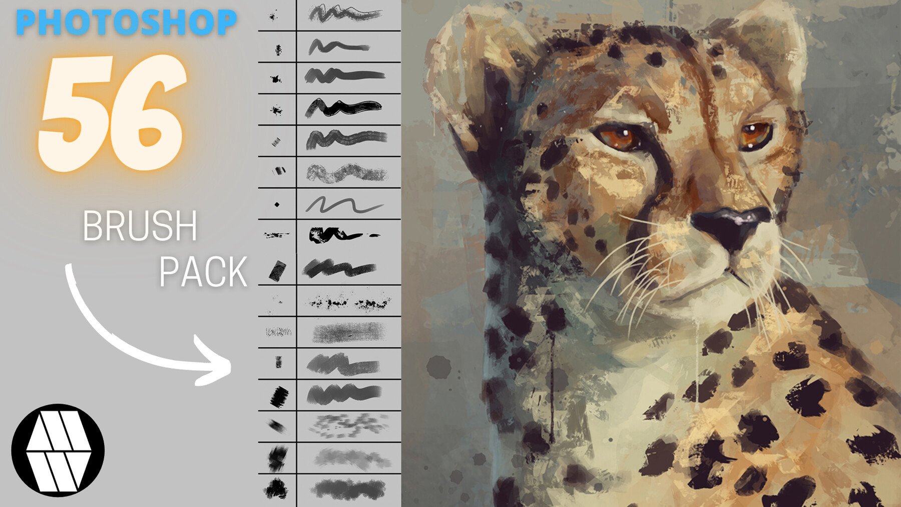 MLW Creative 56 Brush Pack - Photoshop