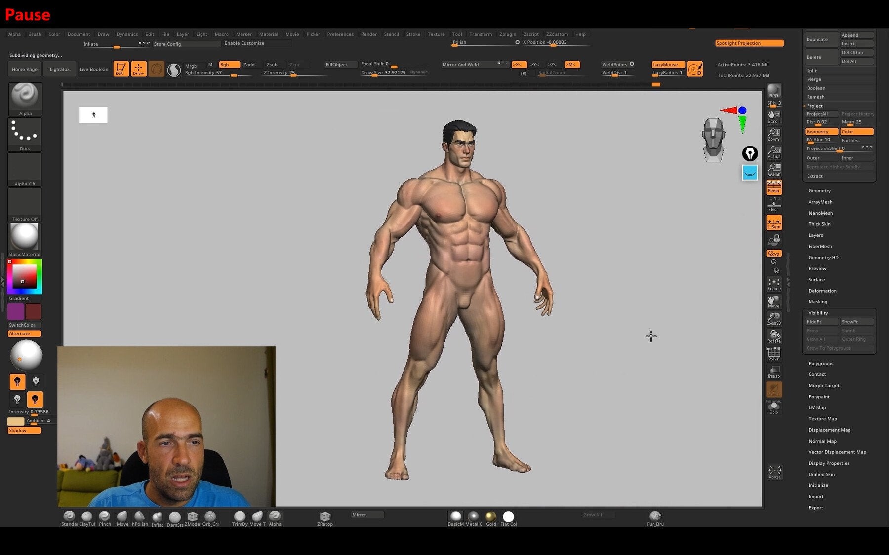 Super Human Anatomy for artists course