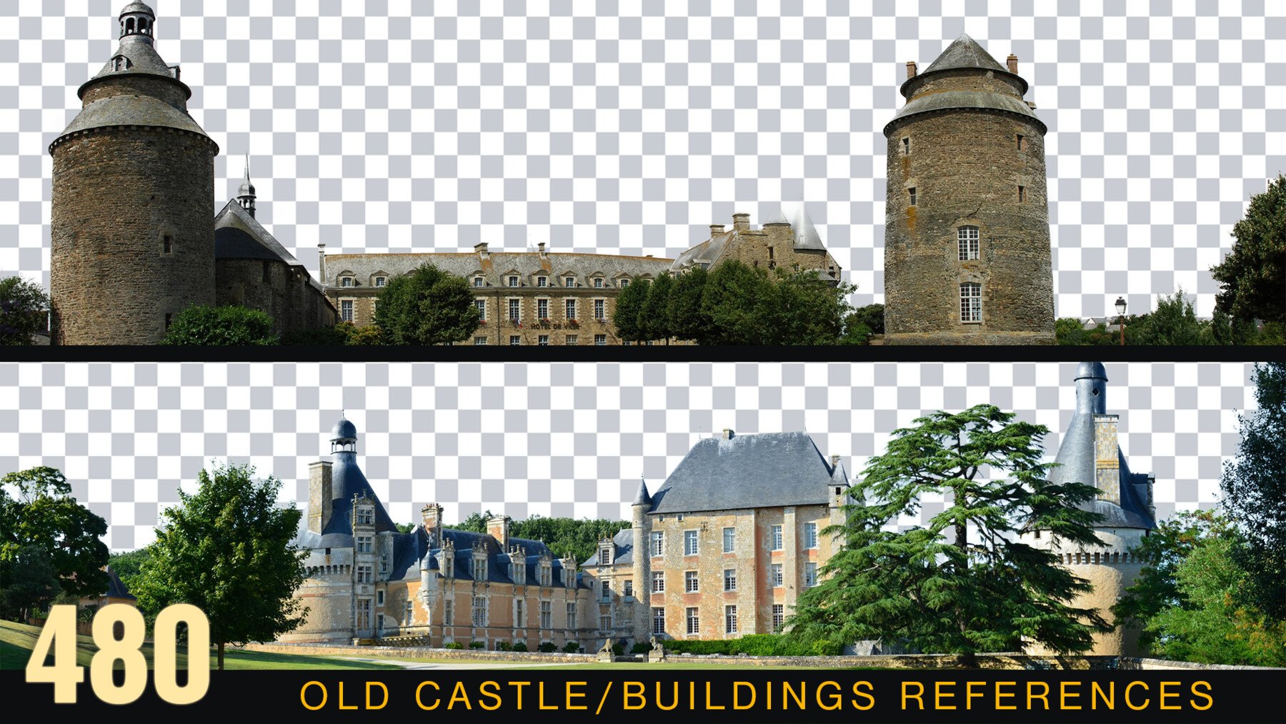 Castles Cutouts VOL 4