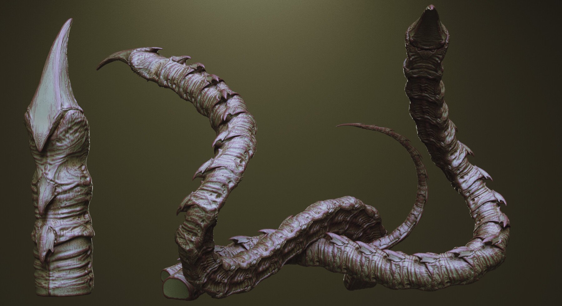 TENTACLES - 40+ in ZBrush brushes and OBJs