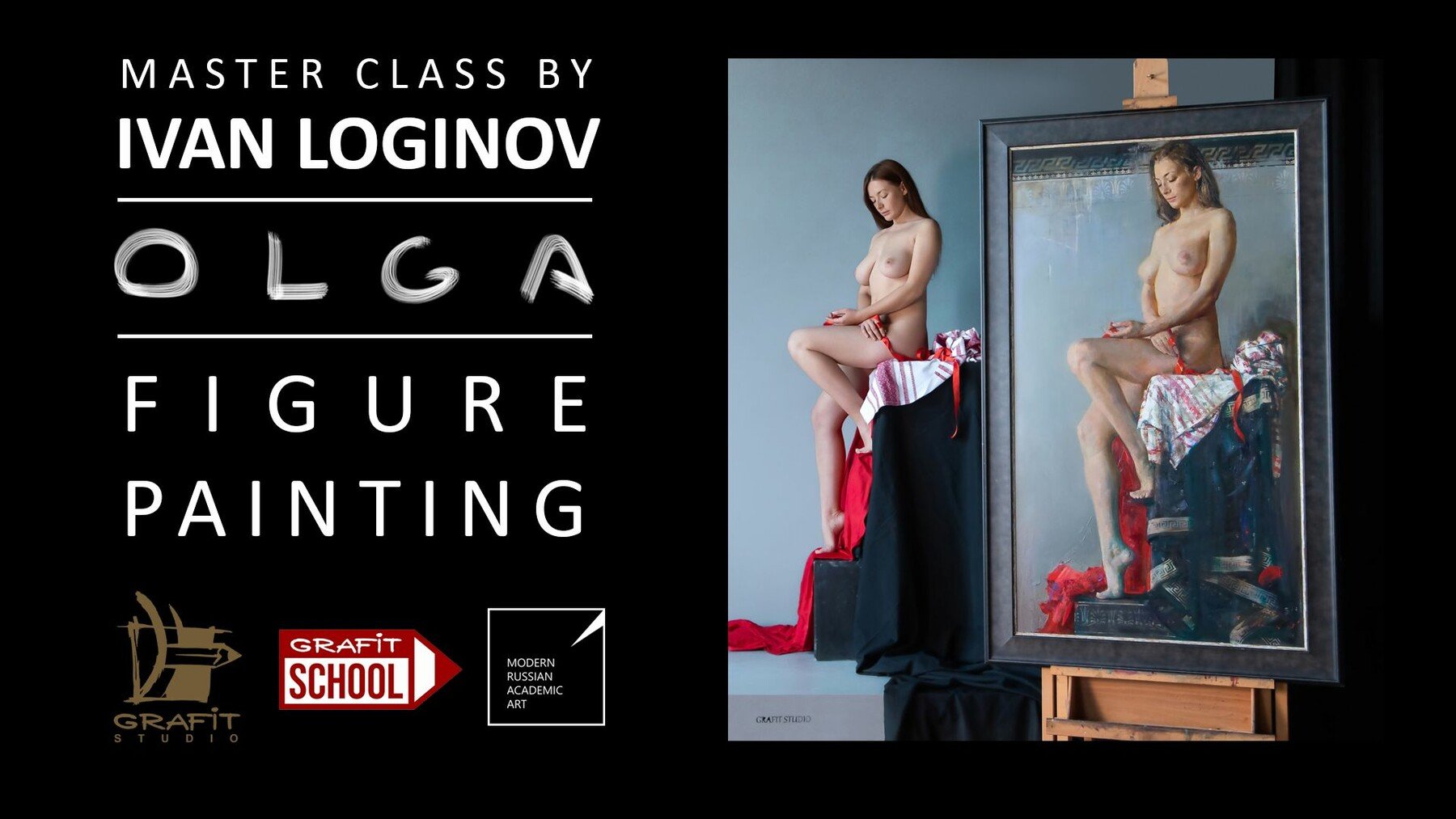 Figure Painting - Olga - Master Class by Ivan Loginov
