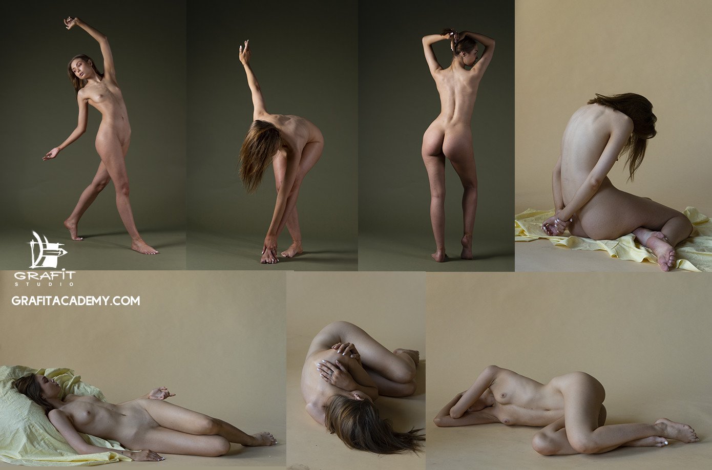 300+ Academic Female Pose Reference Pictures for Artists