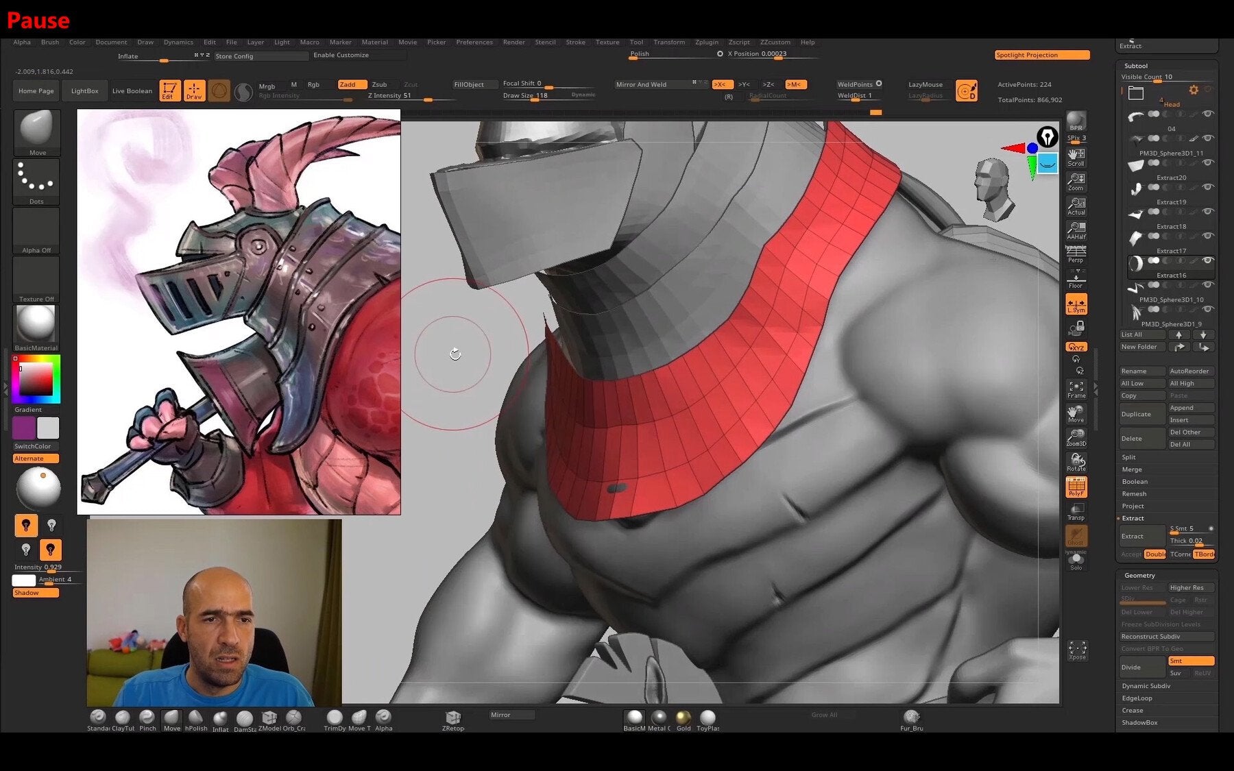 Making a Cartoon Character in Zbrush course