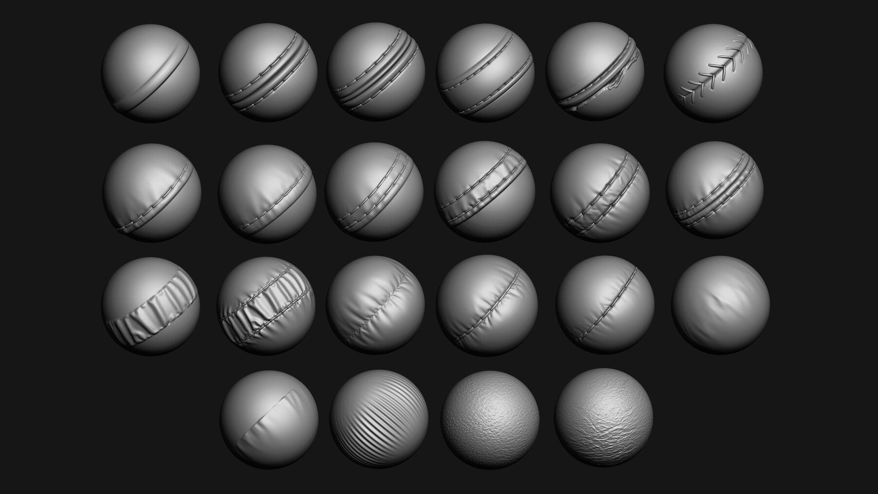 NEW 22 Fabric brushes with FOLDS for Zbrush / Stitch / seam / cloth