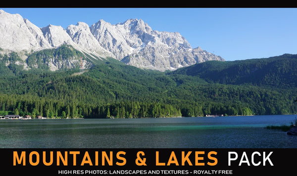 Mountains & Lakes - 115+ Reference pictures