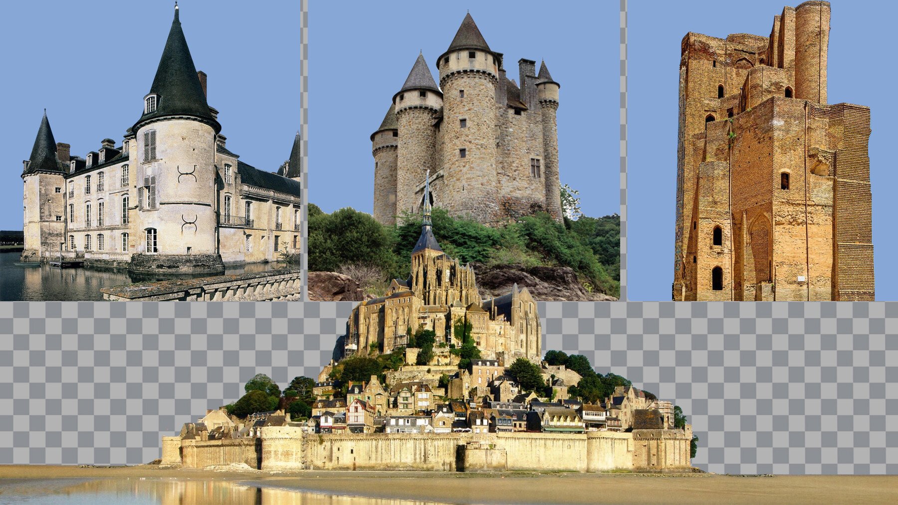 OLD CASTLE / BUILDINGS REFERENCES + [400+ LANDSCAPES]