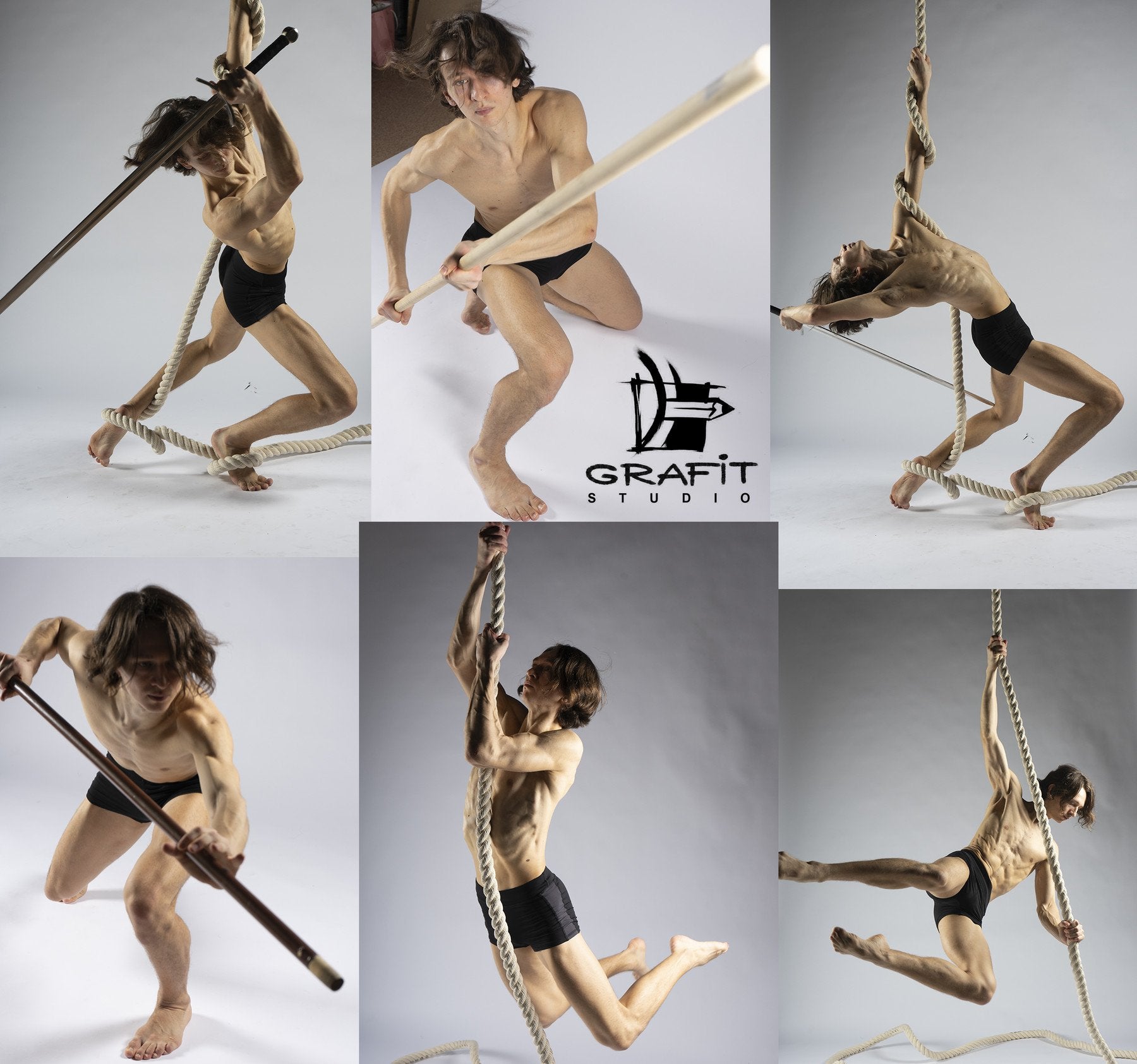 700+ Dynamic Male Pose Reference Pack