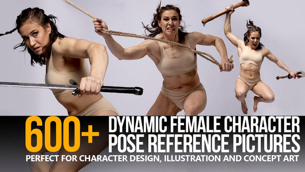 600+ Dynamic Female Pose Reference Pictures