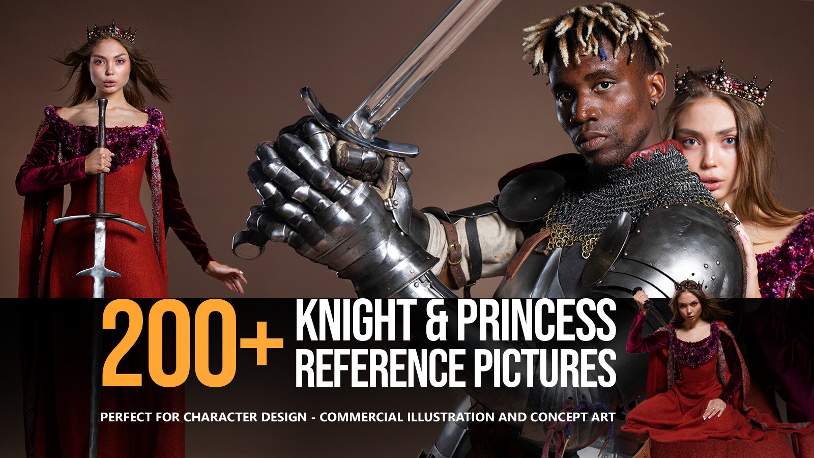 200+ Knight and Princess Reference Pictures for Artists