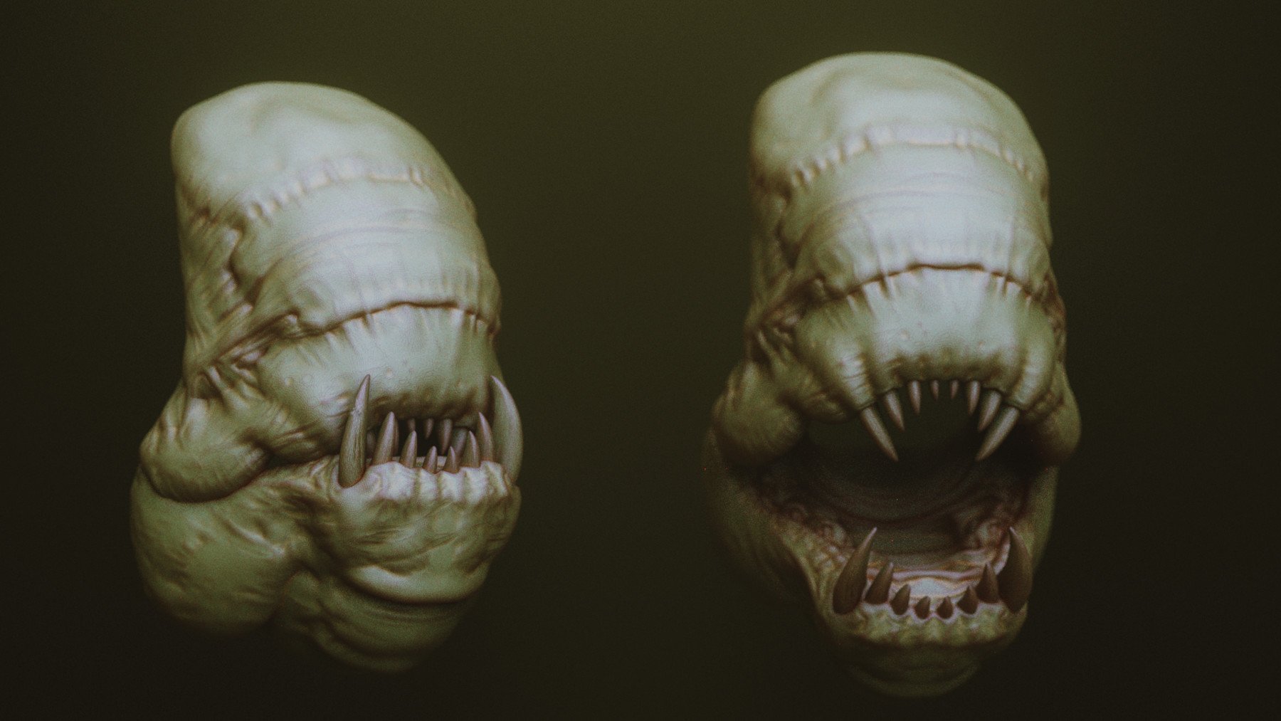 JAWS 2 - Another 33 Monster Mouths & Skulls IMM Brush