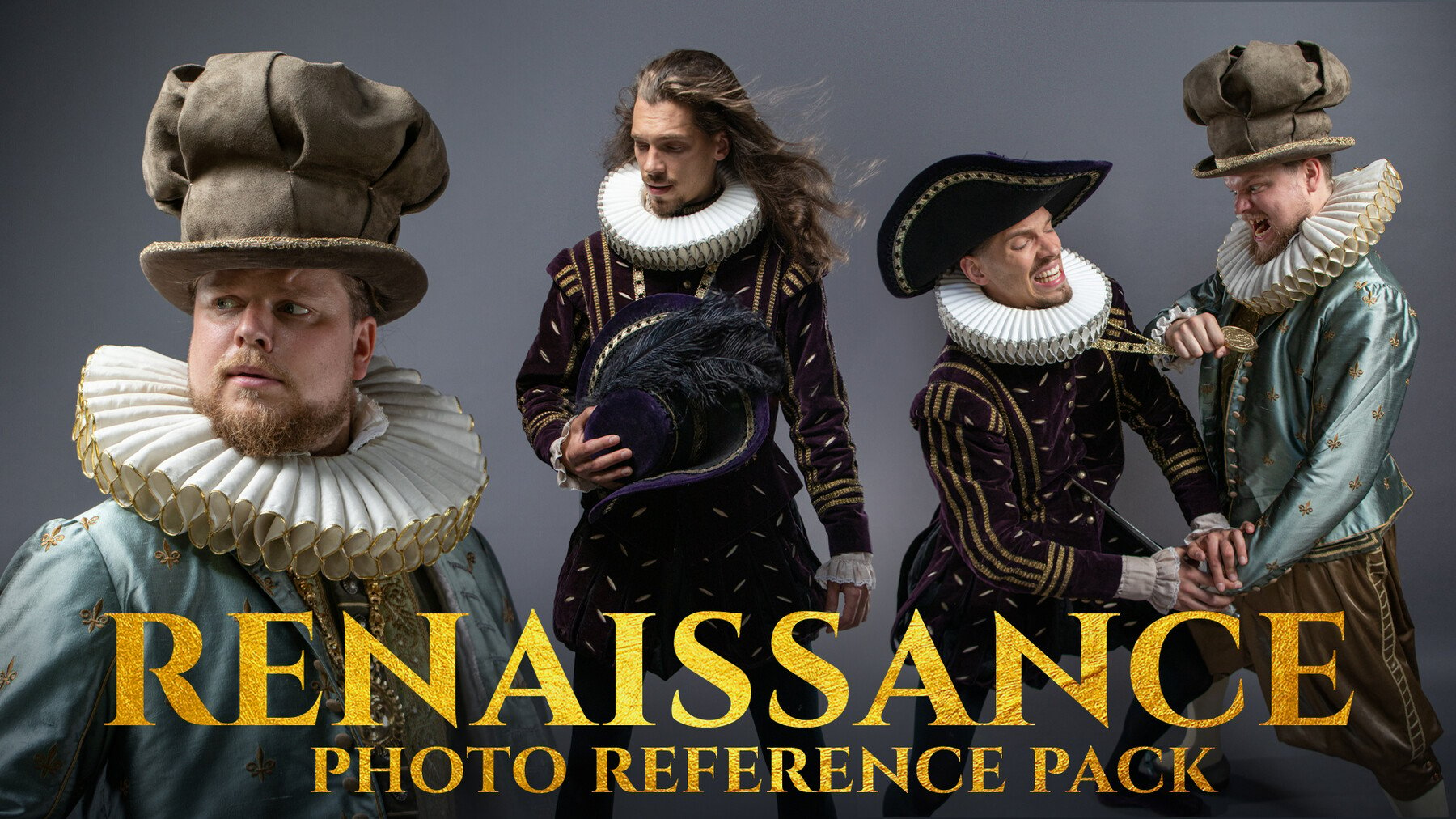 Renaissance - Photo Reference Pack for Artists 291 JPEGs