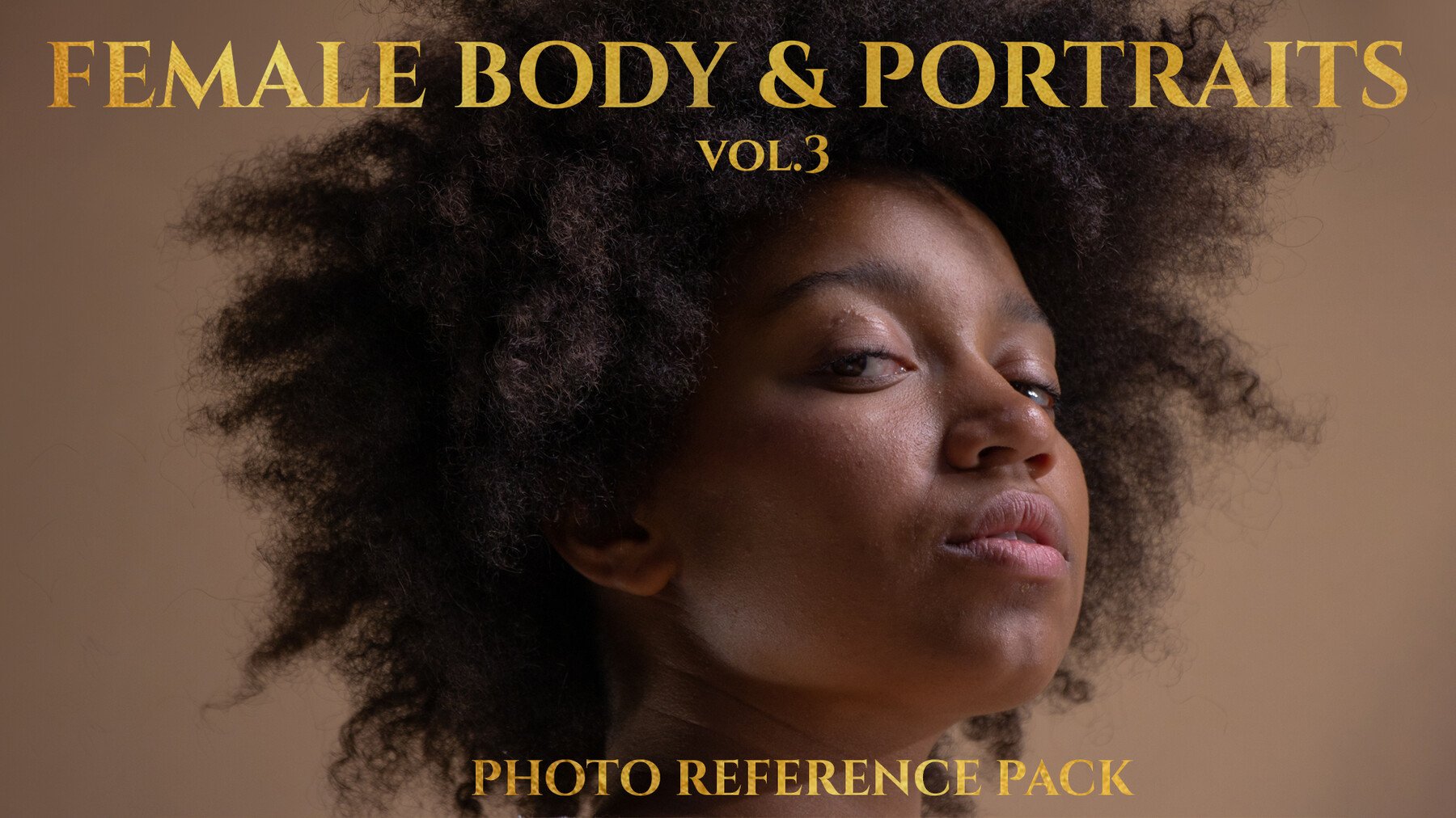 Female Body & Portraits vol. 3 Photo Reference Pack for Artists 650 JPEGs