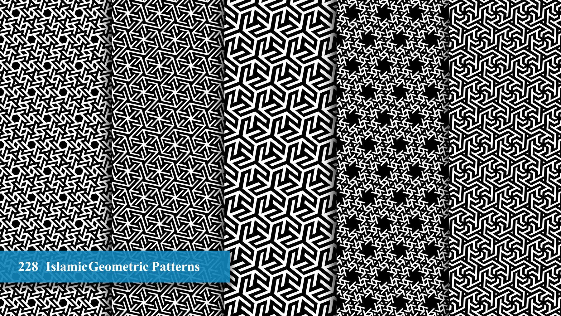 228 Islamic Geometric Patterns