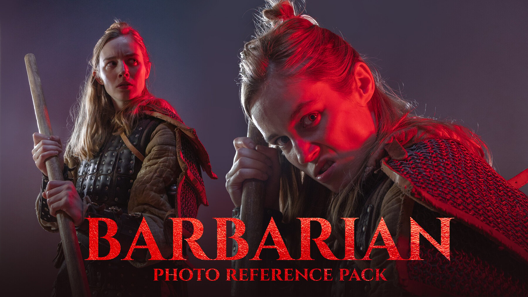 Barbarian vol.1 - Photo Reference Pack For Artists 580 JPEGs