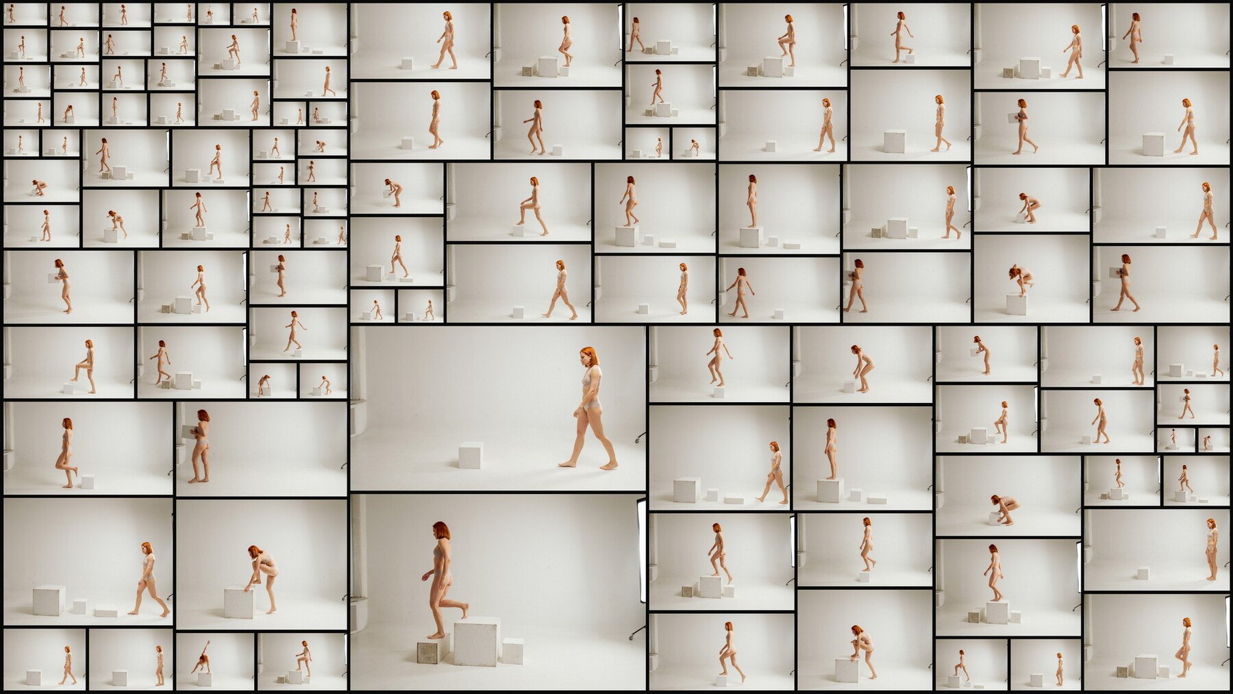 250+ Reference Photos - Female Body in Motion ( Sequential Movement )