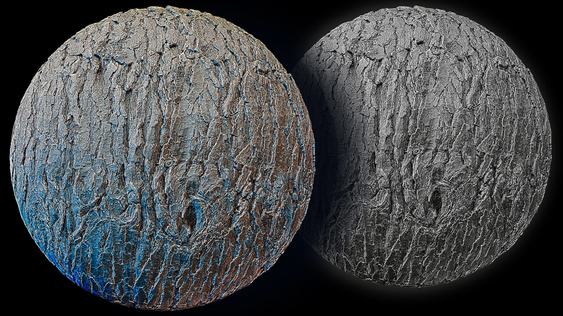 Ultra HQ Tree Bark Seamless Sculpt Zbrush brushes + Alphas (Blender, Substance, etc.) Vol.1