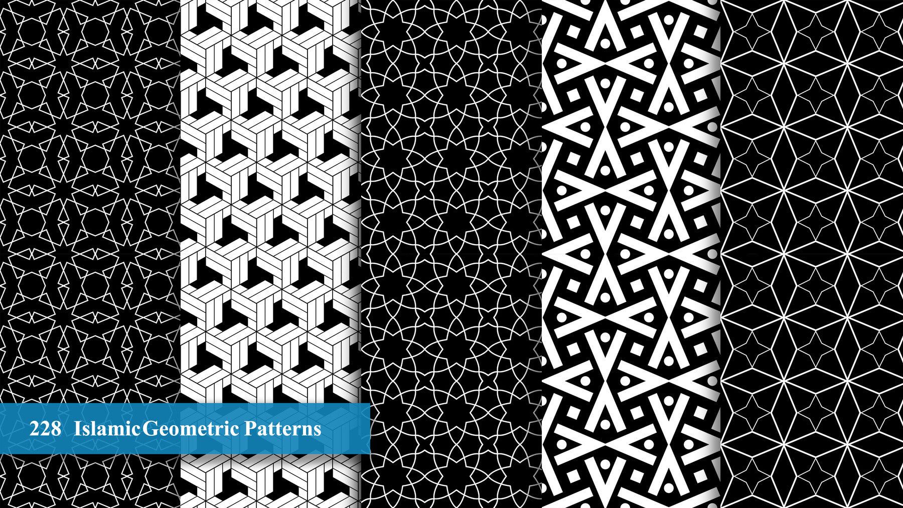 228 Islamic Geometric Patterns