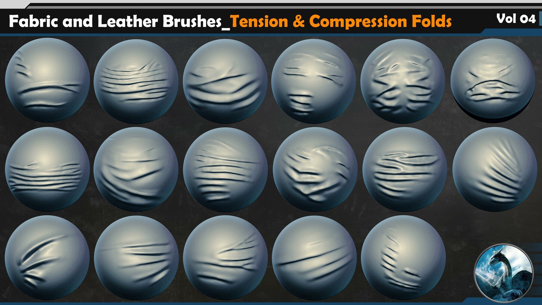 Fabric and Leather Brushes Vol 04