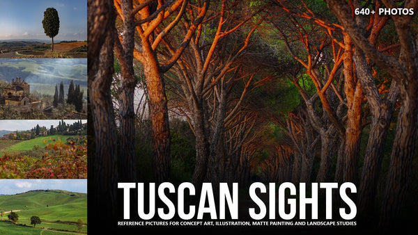 640+ Tuscan Sights Reference Pictures