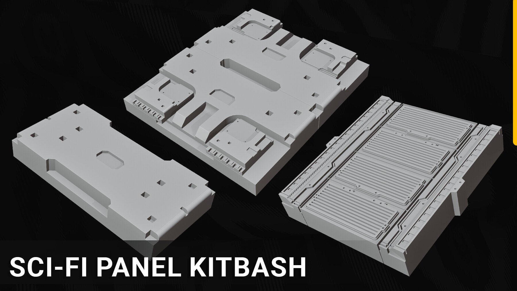 Sci-fi Panel Kitbash