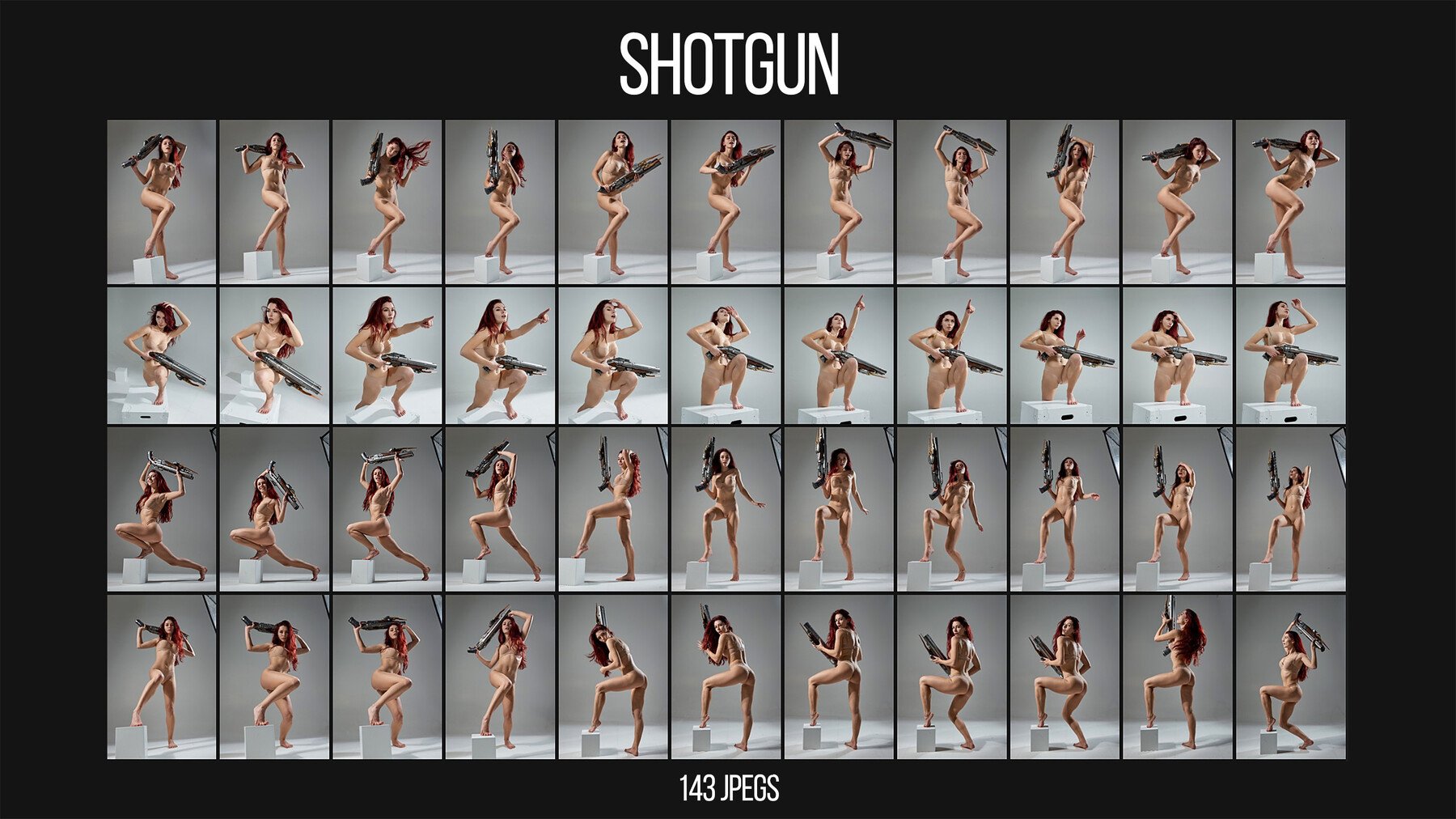 Splash Art Gun Pose Reference Pictures