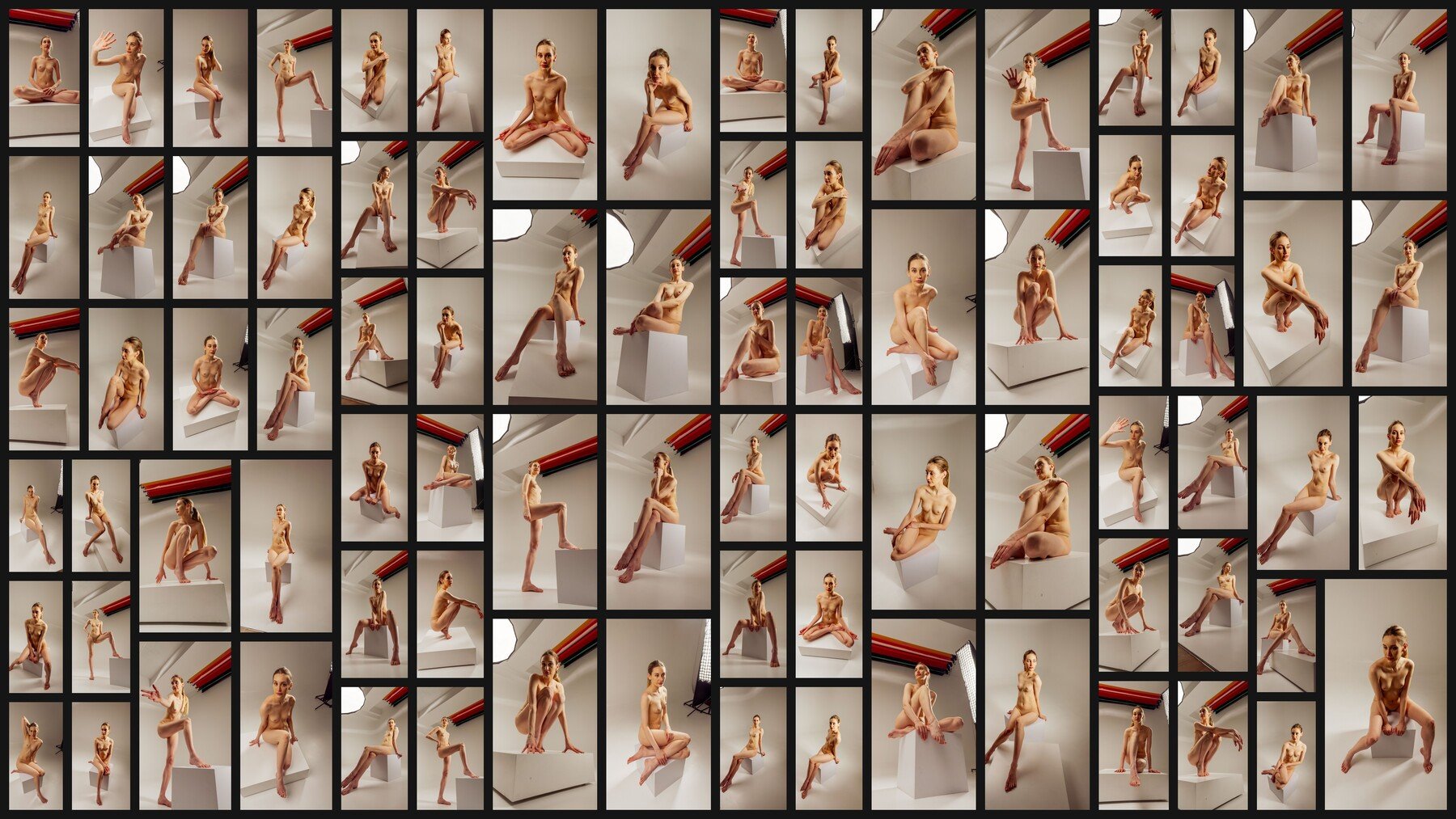 190+ Female Body Wide Angle Reference Photos for Daily Sketching