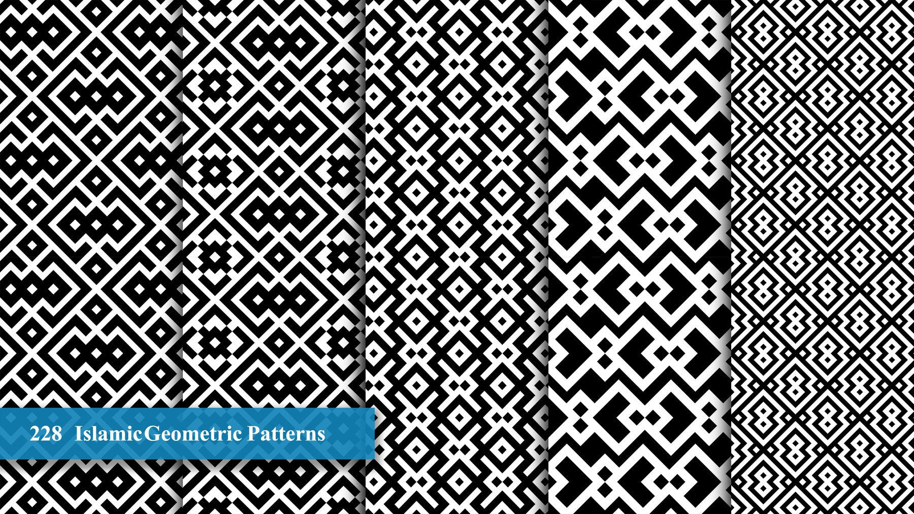 228 Islamic Geometric Patterns