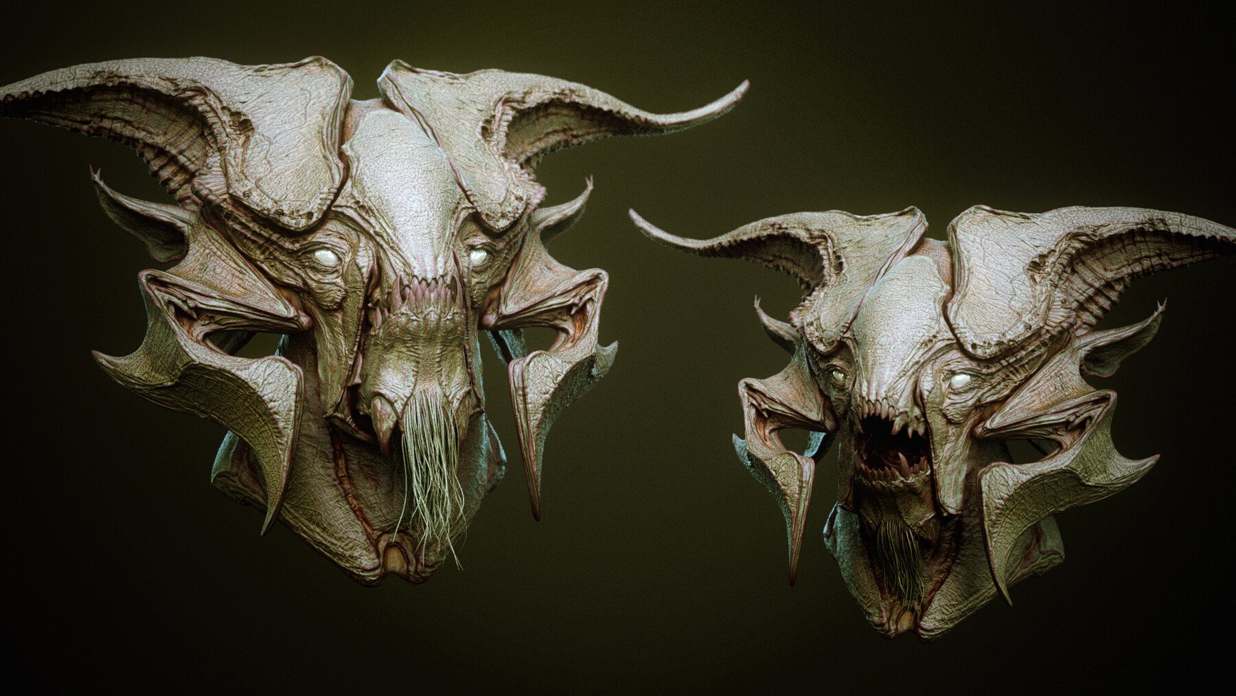 DEMON part 1: 52 Heads with Blendshapes