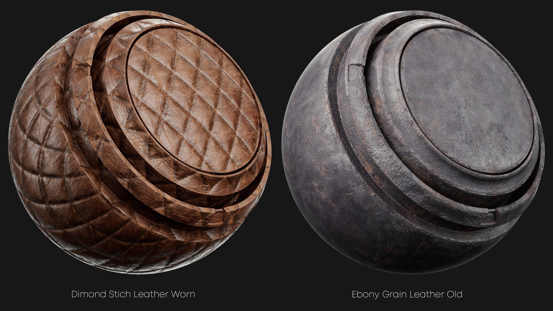 Leather Smart Materials for Substance painter