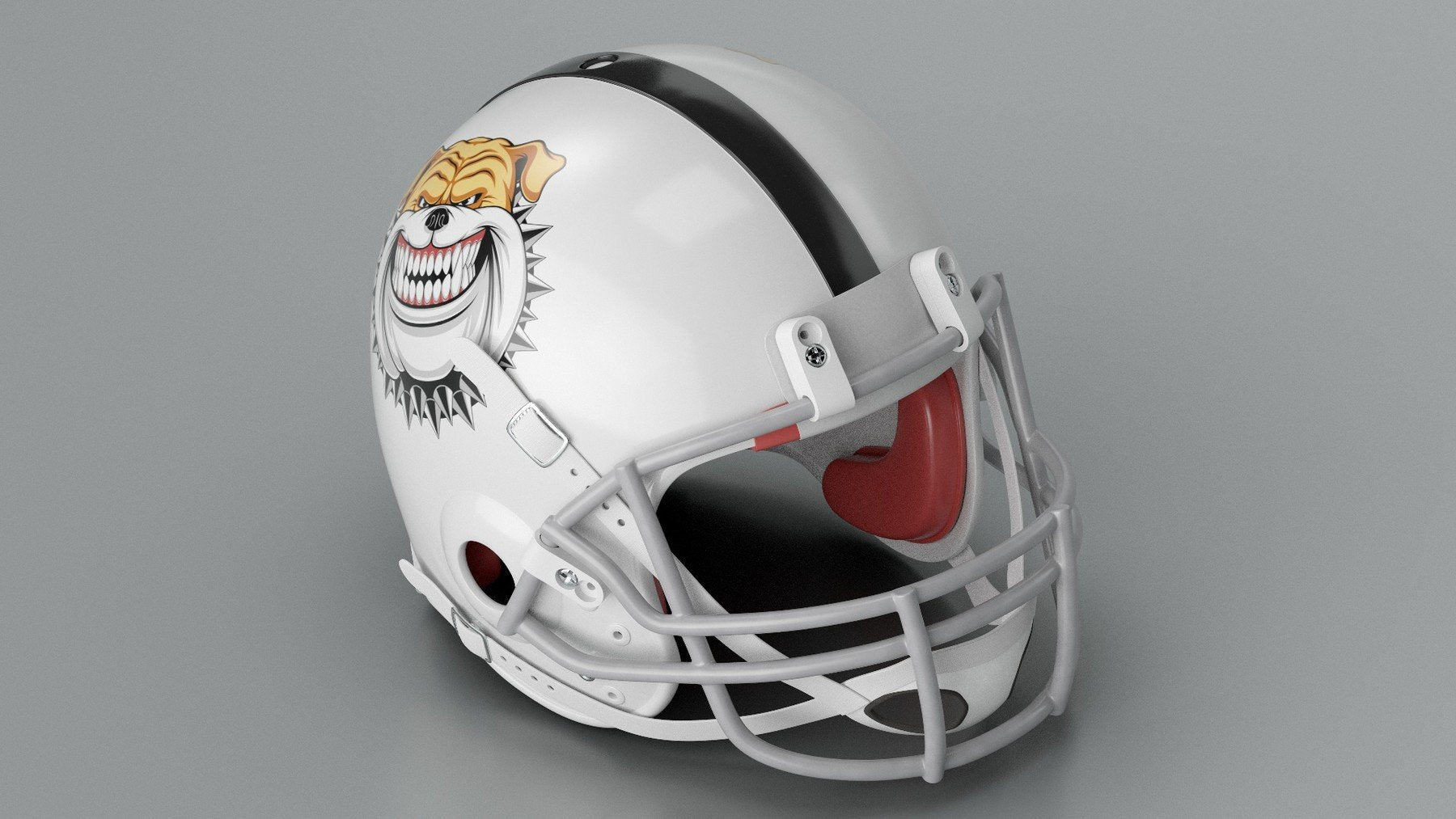 American Football Helmet ( Game ready model/ PBR Texture/UV )